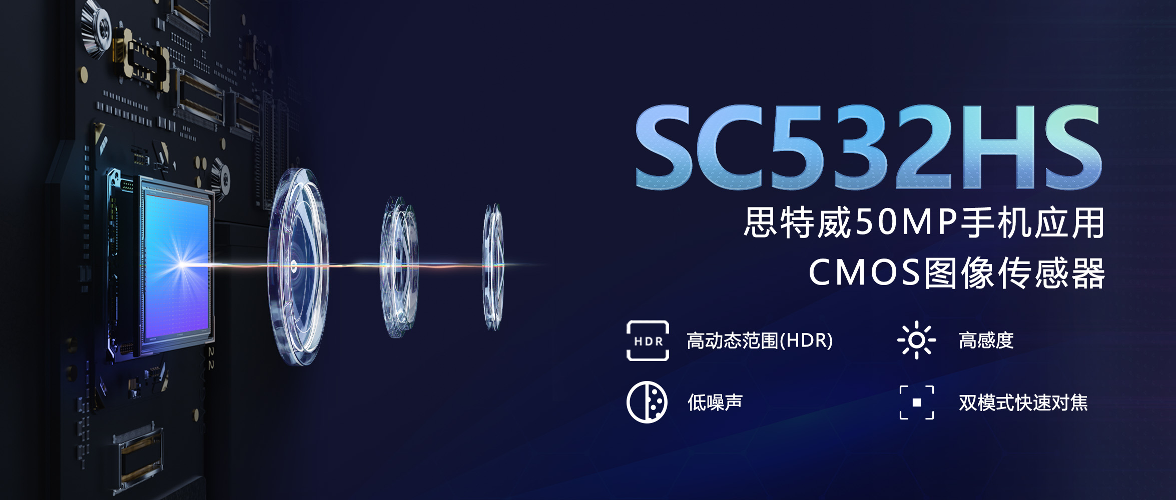 韦尔股份：今年4月，公司发布了全新的OV50X CMOS图像传感器，该传感器拥有手机行业中的超高动态范围，可实现电影级视频拍摄，采用1英寸光学格式，像素尺寸为1.6微米，专为旗舰智能手机设计