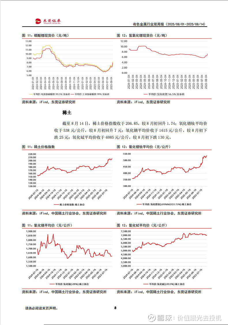 有色金属行业周报：美就业数据走弱，降息预期升温利好金属价格