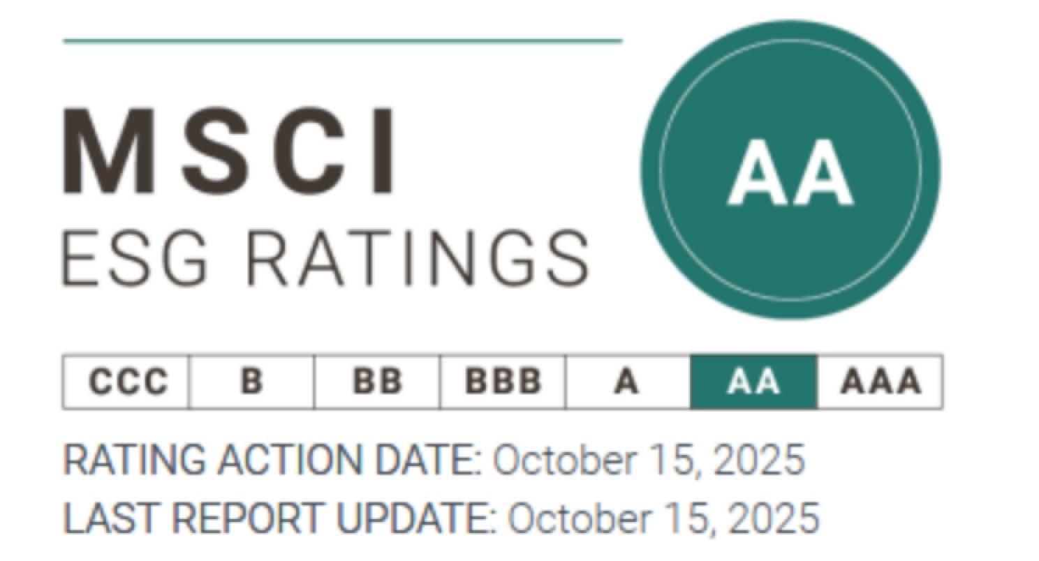 中国平安MSCI ESG评级提升至最高AAA级,连续四年位列亚太区第一