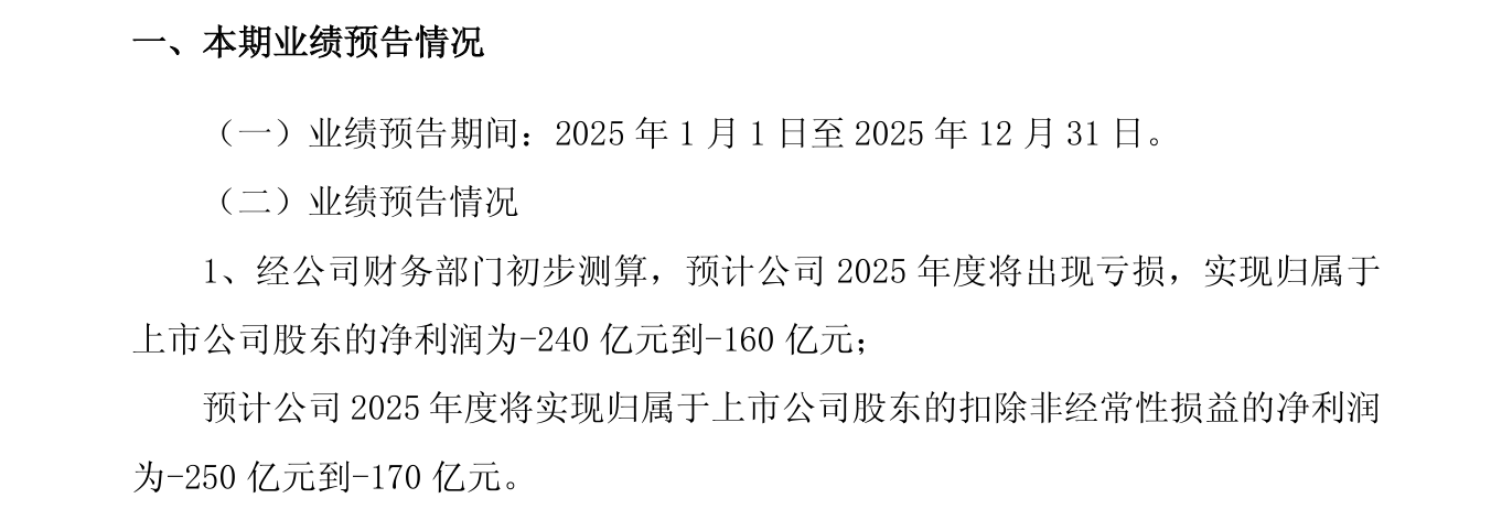 慧辰股份最新公告：2025年净利润预亏3200万元-4600万元
