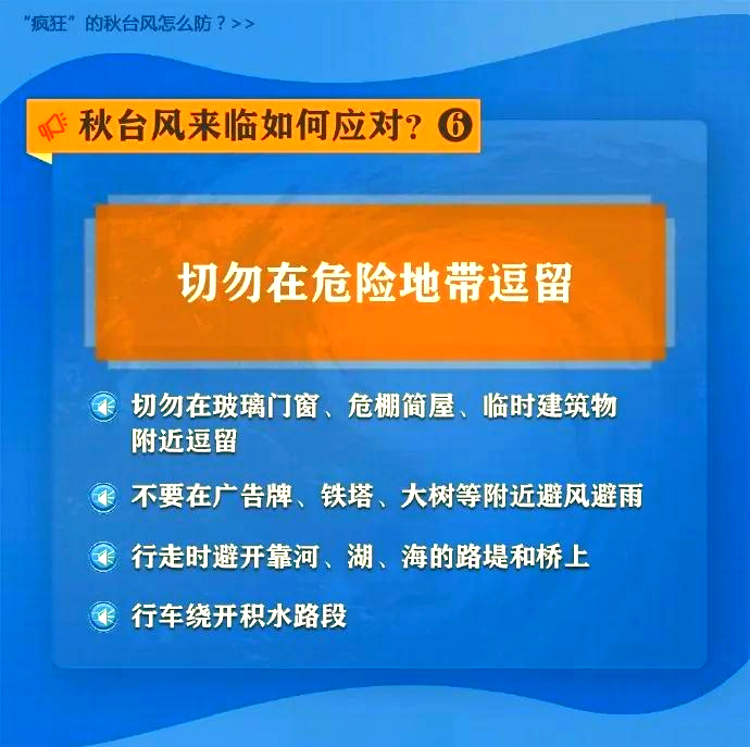 台风来了，应该如何应对？